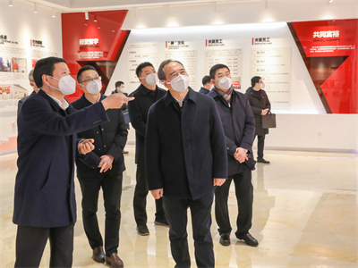 2023年1月，浙江省委常委、組織部長王成來紅獅集團(tuán)調(diào)研企業(yè)黨建、“未來工廠”、人才建設(shè)等工作